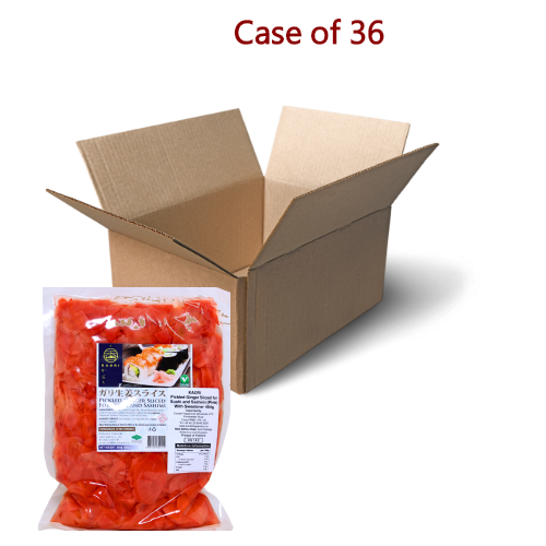 KAORI Sushi Ginger Sliced (Pink)-KAORI壽司生薑片 (粉)-454g-JPN257-36