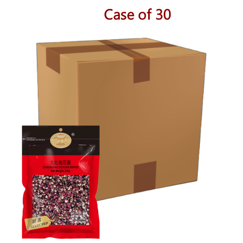 KLKW DaHongPao Sichuan Pepper-筷来筷往大紅袍花椒-100g-SPIKLKW111-30