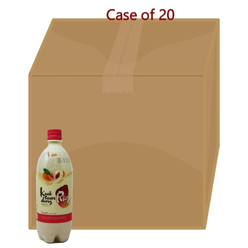Load image into Gallery viewer, KSD Rice Makgeolli -  Peach 3%-韓國馬格利米酒-蜜桃-750ml-SOJU202-20
