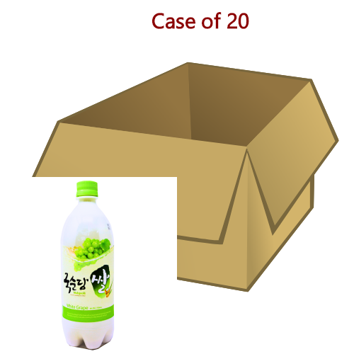 Load image into Gallery viewer, KSD Rice Makgeolli - White Grape 3%-韓國馬格利米酒-白葡萄-750ml-SOJU201-20
