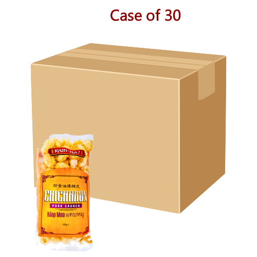 Load image into Gallery viewer, Kain-Na Chicharon Pork Crunch-即食油爆猪皮-100g-SNACKN102-30
