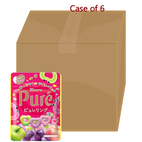 Kanro Pure Heart Ring Gummy - Mixed Fruits-甘樂心型軟糖-雜果味-63g-CANKA102-6