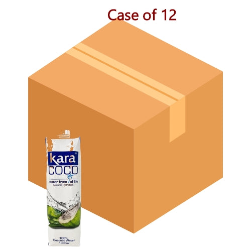 Kara 100% Coconut Water-泰國純椰子水-1ltr-DRIKR101-12
