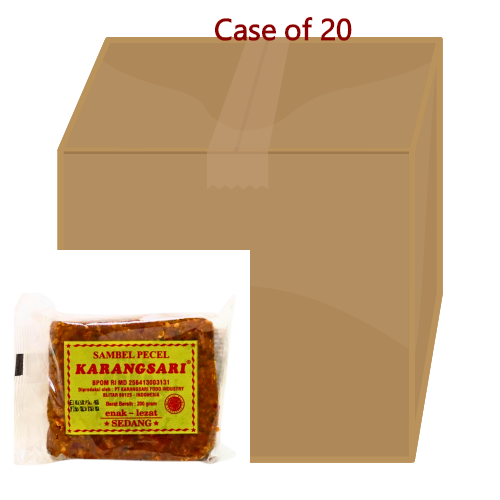 Karangsari Sambel Pecel - Medium (Indonesia Satay Sauce)-印尼沙爹醬料-200g-SEA129-20