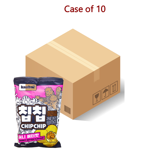 Kauboi Chip Chip - Honey Butter-韓式蜂蜜牛油味薯片-100g-SNACKB101-10