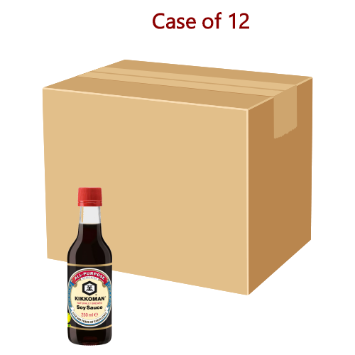 Kikkoman Soy Sauce-萬字日本豉油-250ml-SOY305-12