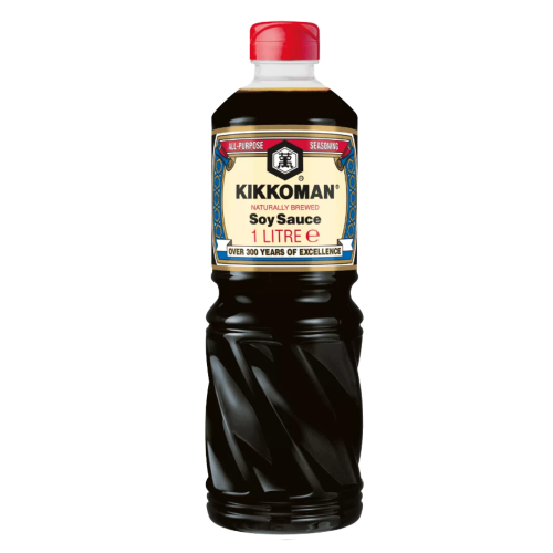 Kikkoman Soy Sauce (1L)-萬字日本豉油-1ltr-SOY301