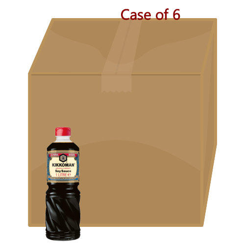 Kikkoman Soy Sauce (1L)-萬字日本豉油-1ltr-SOY301-6