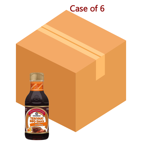 Kikkoman Teriyaki BBQ Sauce with Honey-萬字蜜汁照燒醬-250ml-SAUK105-6