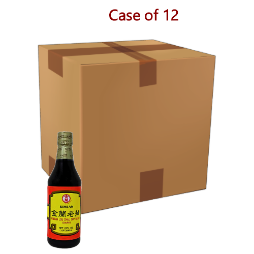 Kimlan Lou Chau Soy Sauce (Dark)-金蘭老抽-590ml-SOY215-12
