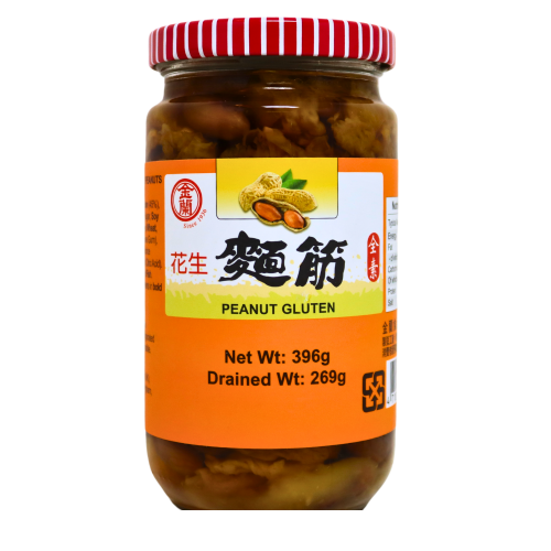 Kimlan Peanut Gluten-金蘭花生麵筋-396g-BCURD404