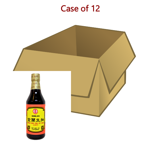 Kimlan Sang Chau Soy Sauce (Light)-金蘭生抽-590ml-SOY216-12