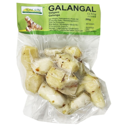 Tải hình ảnh vào trình xem Thư viện, Kimson Frozen Galangal Peeled-急凍南姜-200g-FRO529
