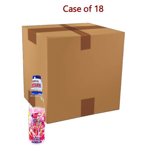 Kimura Ramune - Lychee (Carbonated Soft Drink)-日本波子汽水-荔枝味-200ml-DRIKI103-18