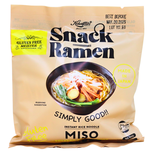 Kobayashi Rice Noodle Miso 88g-小林生麵 味噌味麵-88g-INKO104
