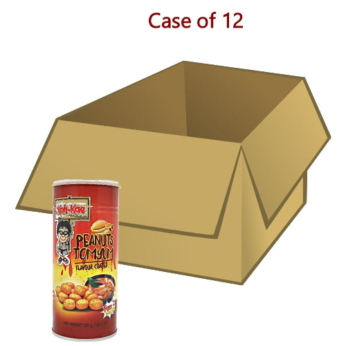 Koh Kae Coated Peanuts - Tom Yum-大哥冬蔭味花生豆-230g-PNUT449-12