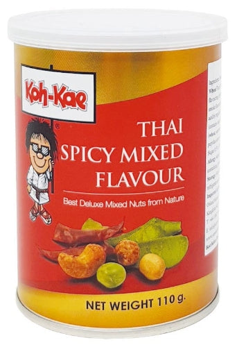 Load image into Gallery viewer, Koh Kae Thai Spicy Mixed Nuts-大哥泰式辣味雜豆仁-110g-PNUT501
