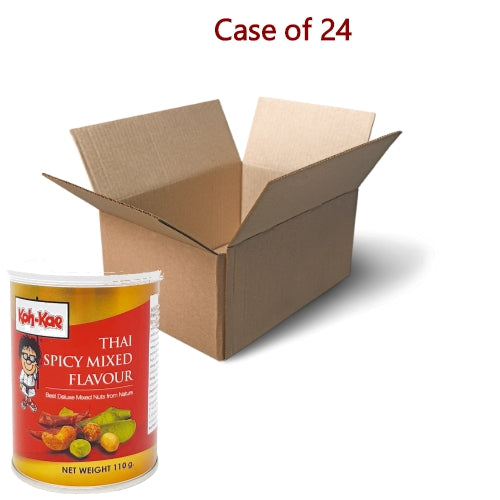 Koh Kae Thai Spicy Mixed Nuts-大哥泰式辣味雜豆仁-110g-PNUT501-24