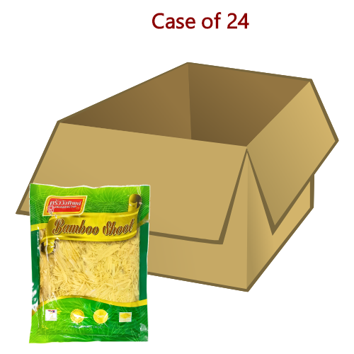 Kruawangthip Bamboo Shoot w/Bai Yanang-竹筍加亞囊葉-454g-BAM538-24