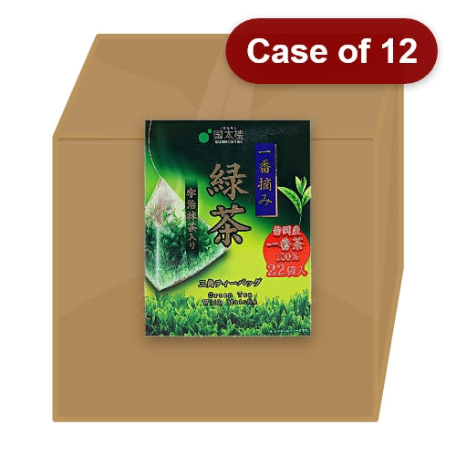 Kunitaro Green Tea with Matcha - Pyramid Tea Bags-國太樓宇治抹茶綠茶(三角茶包)-22_1_8g-TEA416-12