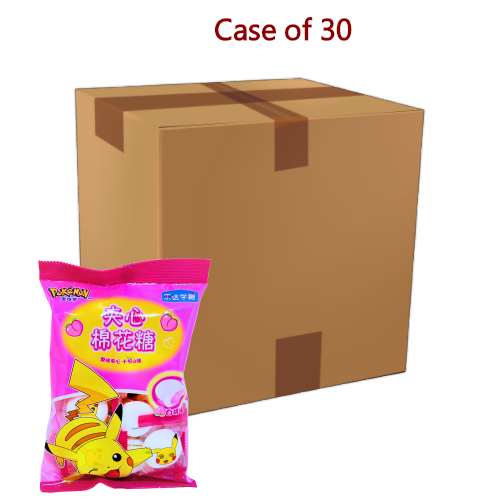 Load image into Gallery viewer, LDXT White Peach Marshmallows-樂達學糖白桃味夾心棉花糖-80g-CANLDXT102-30
