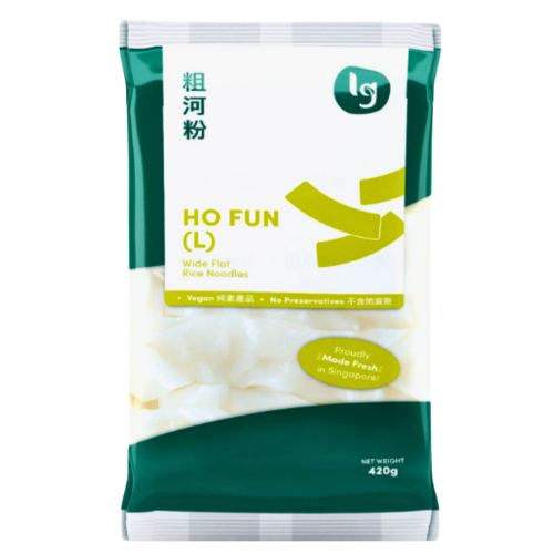 LG Hor Fun (Broad) - Gluten Free-大粿條（粗河粉）-420g-FNOOLG103