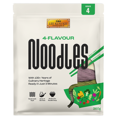 LKK 4 Flavour Noodles-李錦記四色麵-360g-DNOOLKK101