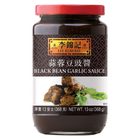 LKK Black Bean Garlic Sauce-李錦記蒜蓉豆豉醬-368g-SAUL106