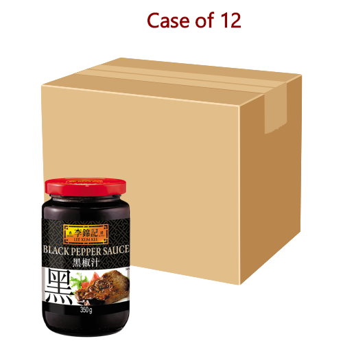 LKK Black Pepper Sauce-李錦記黑椒汁-350g-SAUL121-12