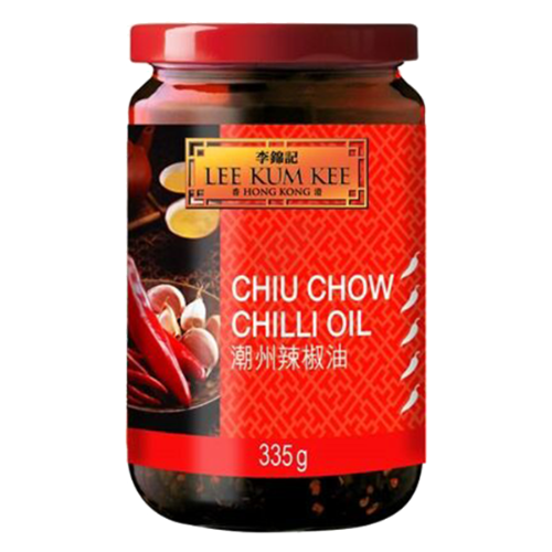 LKK Chiu Chow Chilli Oil-李錦記潮州辣椒油-335g-CHILKK101