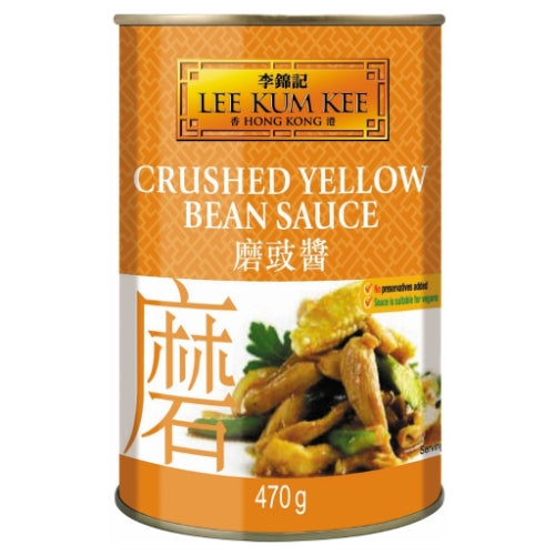 LKK Crushed Yellow Bean Sauce - Tin-李錦記磨豉醬-470g-SAUL136
