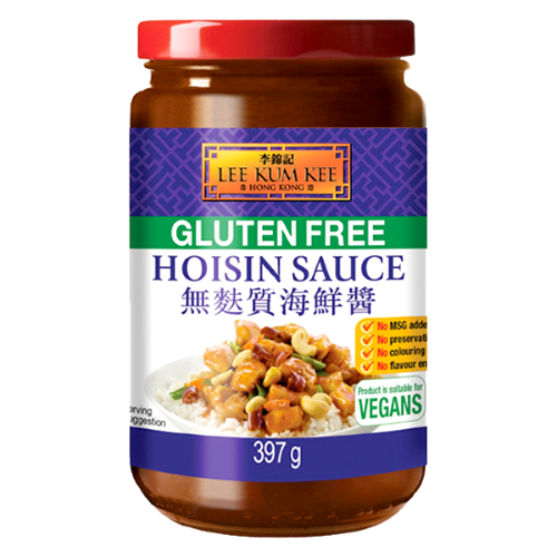 LKK Hoi Sin (Gluten Free) Sauce - Jar-李錦記無麩質海鮮醬-397g-SAUL161