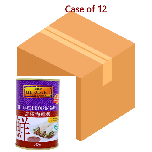 LKK Hoi Sin Sauce - Tin (Red Label)-李錦記海鮮醬-500g-SAUL123B-12