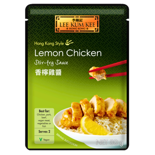 LKK Lemon Chicken Stir Fry Sauce-李錦記香檸雞醬-80g-SAUL209A
