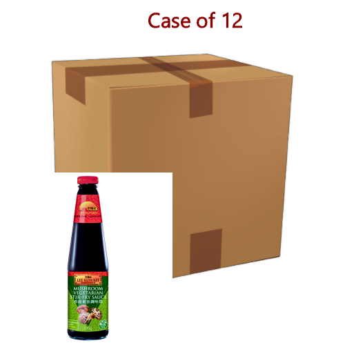 Load image into Gallery viewer, LKK Mushrooms Vegetarian Stir Fry Sauce-李錦記香菇素食蠔油-510g-SAUL151-12

