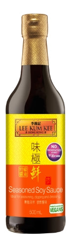 LKK Seasoned Soy Sauce-李錦記味极鮮特級醬油-500ml-SOY264