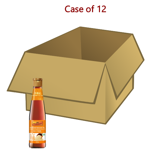 LKK Sesame Oil Blended with Soybean Oil-李錦記混合芝麻油-410ml-SAUL160-12