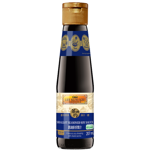 LKK Shallot Seasoned Soy Sauce-李錦記蔥油鮮香醬汁-207ml-SOY281