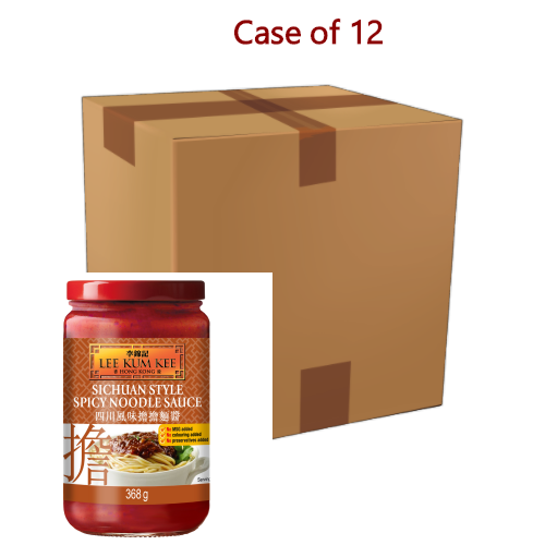LKK Sichuan Spicy Noodle Sauce-李錦記四川担担麵醬-368g-SAUL135-12