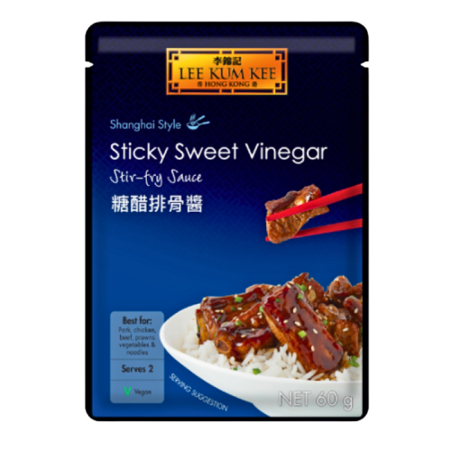 LKK Sticky Sweet Vinegar Stir Fry Sauce-李錦記糖醋排骨醬-60g-SAUL217