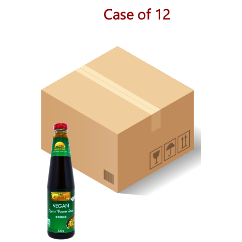 Load image into Gallery viewer, LKK Vegan Oyster Flavour Sauce-李錦記素食蠔油-520g-SAUL131A-12
