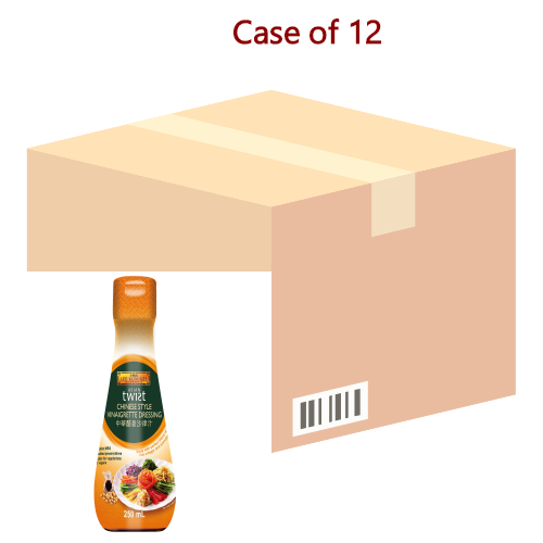 LKK Vinaigrette Dressing Chinese Style-李錦記沙律汁中華醋香-250ml-SAUL163-12