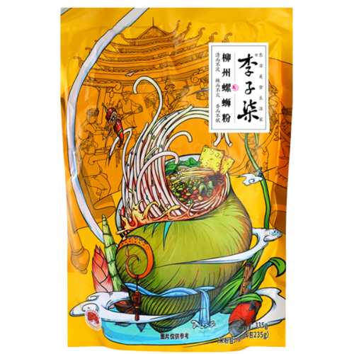 LZQ Snails Rice Noodle-李子柒柳州螺螄粉-335g-INLZQ101