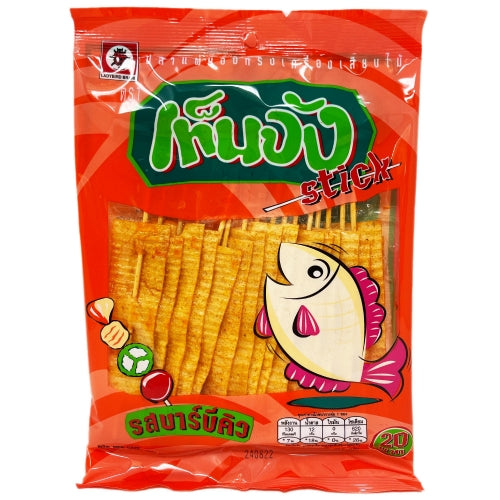 Ladybird Fish Fillets Stick - BBQ-燒烤味魚肉片串-42_5g-SNACLB105