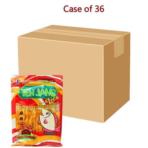 Ladybird Fish Fillets Stick - Mala-麻辣味魚肉片串-42_5g-SNACLB106-36