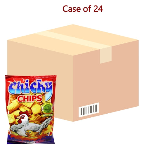 Tải hình ảnh vào trình xem Thư viện, Lala Chicky Chips-菲律賓雞味木薯脆片-100g-SNACLA501-24
