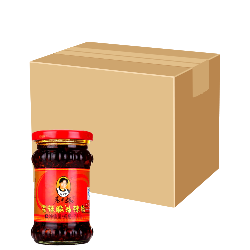 LaoGanMa Crispy Chilli In Oil - 210g-老干媽香辣脆油辣椒-210g-CHILGM109-24