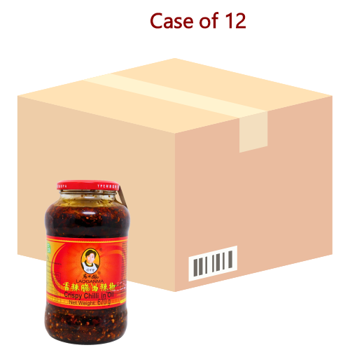 LaoGanMa Crispy Chilli In Oil - 670g-老干媽香辣脆油辣椒(大)-670g-CHILGM201A-12