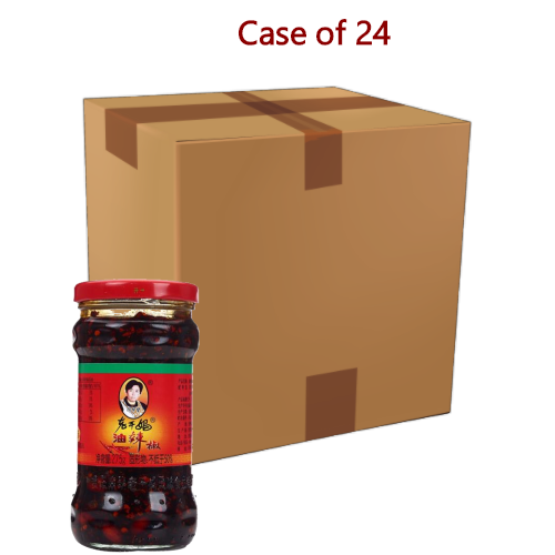 LaoGanMa Peanuts in Chilli Oil - L-老干媽油辣椒(大)-275g-CHILGM107-24