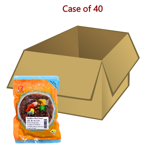 Lao Zi Hao Kai Sum Red Dates (Seedless)-老字號雞心紅棗(去核)-250g-SOUPLCH101-40